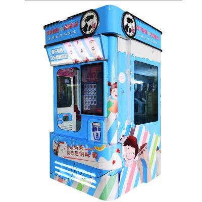 China Commercial Building Fully Automatic Vending Machine Hot and Cold Drinks Ice Cream Orange Juice Coffee Vending Machine for sale