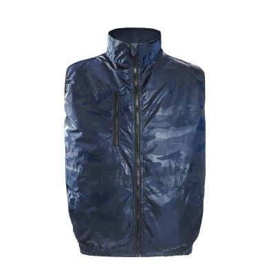 China Breathable Outdoor UV Air Conditioned Fan Proof Vest Vest Coat With 2 Fans System Cooling Air C Cooling Vest UV Proof Vest Vest Coat for sale