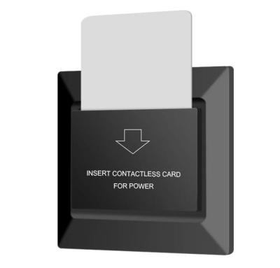 China Good Quality Hotel Electric Magnetic Card Key Card Electric Switch For Power for sale
