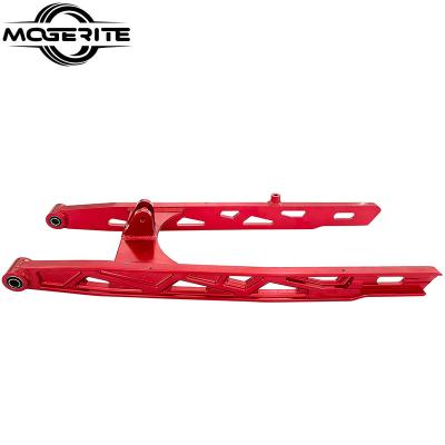China 6061 T6 aluminum other motorcycle body systems ENGRAVING AND MILLING ALUMINUM CU BLOCK CNC SWING ARM / cnc rear fork for LC150 / Y15ZR Exciter 150 for sale