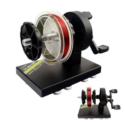China Durable Portable Adjustable Fishing Line Spooler Winder With Detachable Sucker Fishing Line Spooler Machine for sale