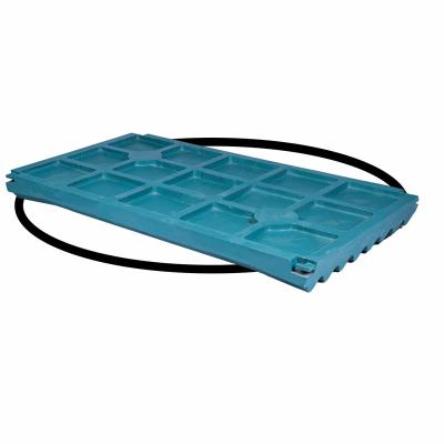 China Construction works jaw plate crusher cheek plate for sale