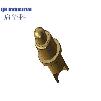 China Zusammengefügte Messing-Frauen- und Männerspring-Kontakt-Last-Pogo-Pin-Anschluss-Kontakt-Pin-Pin-Terminal zu verkaufen
