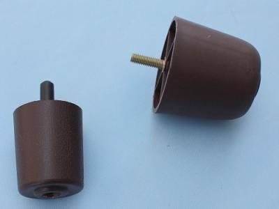China Sofa Plastic Leg with Bolt for sale