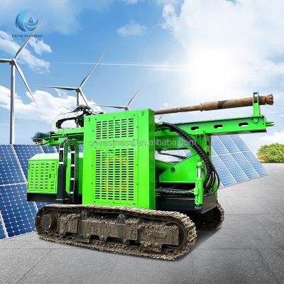 China Construction works solar ram machine factory price crawler ram photovoltaic equipment for sale for sale