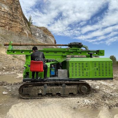 China Construction works Photovoltaic Solar Ram Attachment Machine Crawler Position Post Hammer Hydraulic Ram for sale