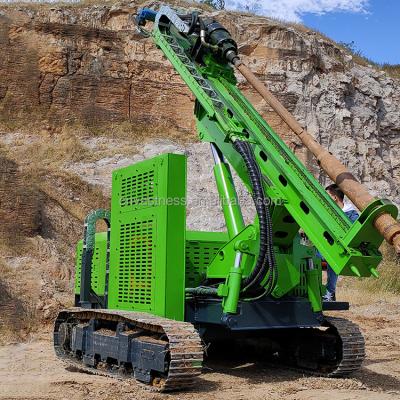 China Construction works Hydraulic solar drive equipment photovoltaic pile crawler hammer ram for sale for sale