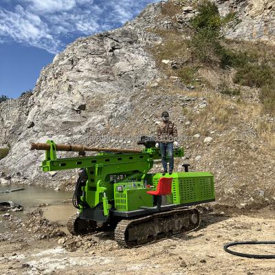 China Construction works Ground System Solar Photovoltaic Hammer Hydraulic Solar Doorbells Machine for sale