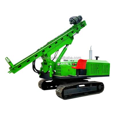 China Construction works crawler type photovoltaic stacking machine plant ram crawler high efficient machine for sale