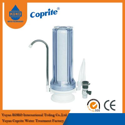 China Un purificador del agua del filtro de agua de la encimera del hogar del sedimento del cartucho de los PP de la etapa en venta