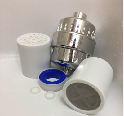 Chine Épurateur de pommeau de douche d'étapes du filtre d'eau de pommeau de douche en métal de haute précision 15 à vendre