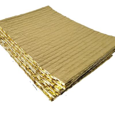 China Gold Lightweight Aluminum Foil Bubble Heat Insulation 4-30mm for sale