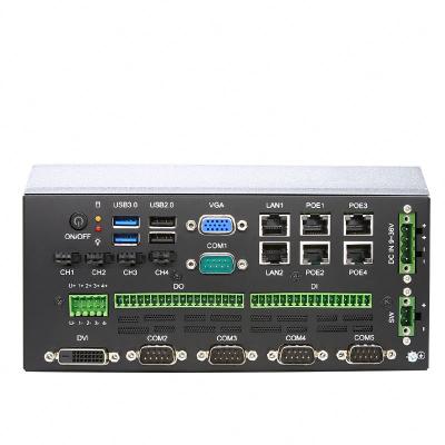 China Ennoconn CES-E396-W650 Model 3965U CPU 4G Ram 512GSSD Automation Compact Ruggedized 205 PC (L) x 155 (W) x 104 (H) mm for sale