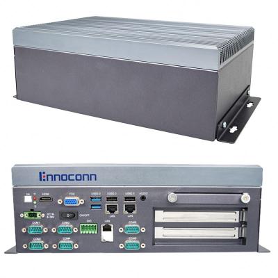 China Ennoconn M60 Model I3-6100U CPU 16G Ram 128GSSD 2 Ethernet Mini Industrial Grade Computer 290 x 200 x 105 mm for sale