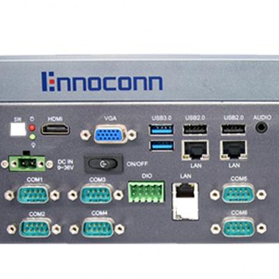 China Powerful Ennoconn Model 3965U CPU 8G Ram 512GSSD Standard Industrial Computer PC CES-E6X0-W46A 290 x 200 x 105 mm for sale