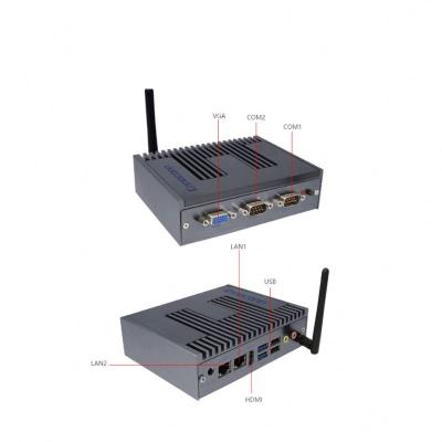 China Ennoconn Model N3350 CES-PN33-D22X Cheap 8G CPU Ram 1THDD Quad Core Industrial Embedded PC 260 x 250 x 75 mm (W x H x D) for sale