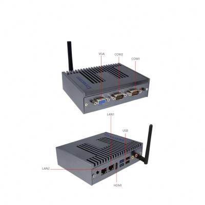China Ennoconn CES-PN33-D22X Model N3350 Industrial CPU 8G Ram 128GSSD Rugged Mini PC 260 x 250 x 75 mm (W x H x D) for sale