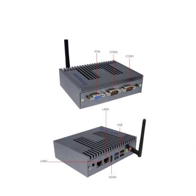 China Ennoconn CES-PN33-D22X Model N3350 CPU 8G Ram 1T SSD Recessed Mini Fanless Box Industrial PC 260 x 250 x 75 mm (W x H x D) for sale