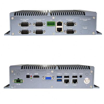 China Ennoconn Model I3-7100U 8G CPU Ram 500GHDD Automation Compact CES-R7X0-W46A Ruggedized PC 244 x 153 x 57.5 mm for sale