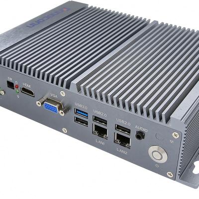 China Ennoconn CES-RJ19-W26A Model J1900 CPU 8G Ram 1THDD Quad Core Cheap Industrial Embedded PC 244 x 153 x 57.5 mm for sale