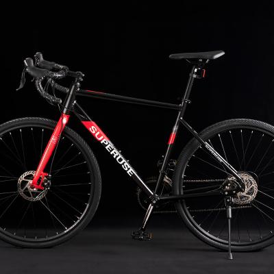 China Tour Road Bikes 700C 29 Inch Aluminum Road City Riding Bicycle 16 Speed High Quality Bicycle With Hard Frame for sale