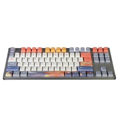 China Most Mechanical Axis Body In The Size PBT Keycaps Market Top Speed Theme Keyboard Sublimation Thermal Process Original Material Five Sides for sale