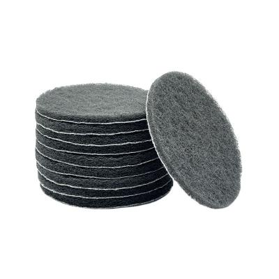 China Polishing Round Abrasive Scouring Pad Polishing of metal parts Industrial scouring pad Polishing Scouring Pad for sale