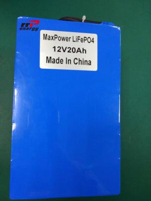 Chine Système solaire de secours durable de la batterie LiFePO4 12V 20Ah UPS de polymère d'ion de lithium à vendre