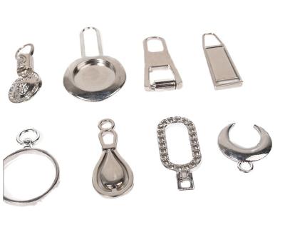 China New Branded Reliable Manufacturer Zipper Puller Chain Slider Tag Nickel Free for sale