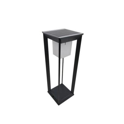 China Energy-saving outdoor single solar LED lawn lamp grass dirt road park villa fence bridge pillar lamp for sale