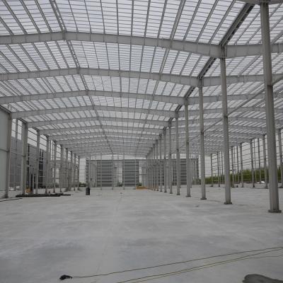 China Modern Galvanized Steel Frame Building Construction With High Weather Resistance for sale
