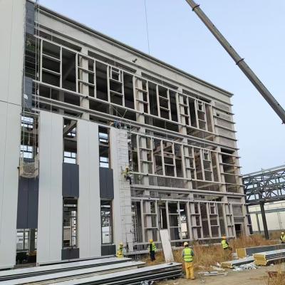 Китай Огнеупорная стальная рама Строительство строительства высокая прочность металлические склады продается