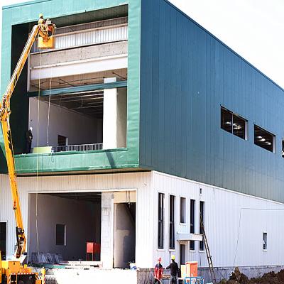 China Modern Design Fast Build Steel Structure Metal Frame Warehouse Workshop for sale