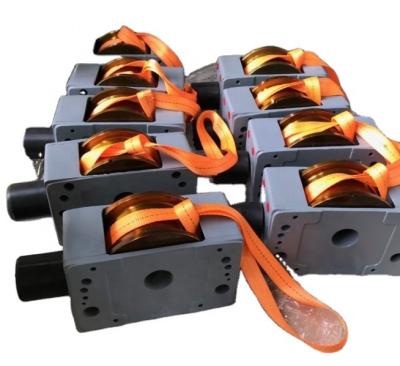 China DRS160mm Bridge Crane Wheel Block 3T 5T Crane Traveling Wheel With Motor for sale