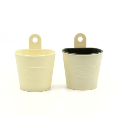 China Mini Plastic Wall Decoration Flower Pot Indoor Bump-Resistant 0.025 Kg à venda