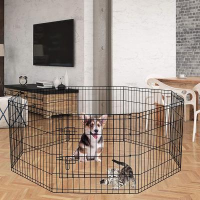 China Breathable Diy Metal Dog Playpen Rabbit Indoor Kennel Cat Outside Fence for sale