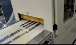 China 1500 Rpm PLC Control Rotary Deburring Machine 200mm Dia Deburring Wheel Machine for sale