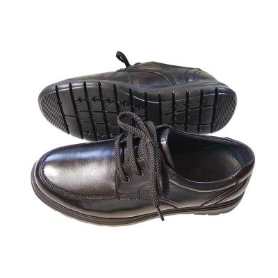 中国 Waterproof Popular Black Administrative Business Leather Shoes Smooth Handmade Leather Shoes 販売のため