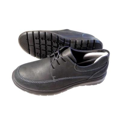 中国 Factory Wholesale Supply Waterproof Leather Blackshoes Anti-slippery Casual Executive For Office Shoes 販売のため