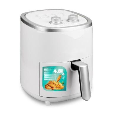 China Multi-Functational Hotel Without Aifryer Oil Free Electric Hot Air Deep Fryer With Stainless Steel Liner 4.8L for sale