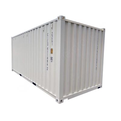 China Contenedor offshore con certificación DNV de 20 pies con placa de acero y transporte de mercancías secas en venta