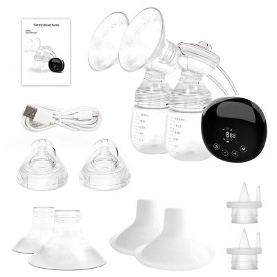 China å £ ä ¼ å © æ ¯ New Design Hands Free Breast Pump Dual Silicone Electric Breast Pump for sale