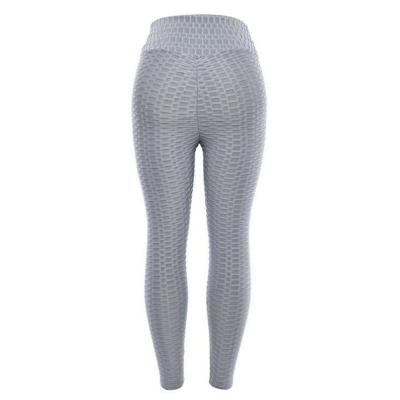 China Breathable Women's Hip Lift Tights Waist Exerciser Belly Workout Yoga Pleated Pants Top for sale