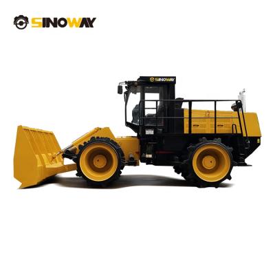 China Sinoway SWLC330H Landfill Landfill Center 33 Ton Hydraulic Landfill Compactors for sale
