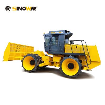 China Powerful Landfill Plant Dump 28ton Compactors SWLC228 for sale