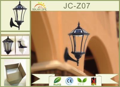 China High Lumen 2.4W Waterproof Solar LED Wall Light For Street / Garden for sale