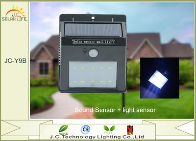 China High Powered 200LM SMD 2835 1W Solar LED Wall Light With Monocrystalline Silicon Panel for sale