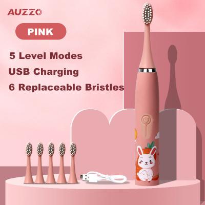 China Kids Sonic Electric Toothbrush Kids Deep Cleaning Ultrasonic Electric Toothbrush for Kids Baby Sonic Toothbrush for sale
