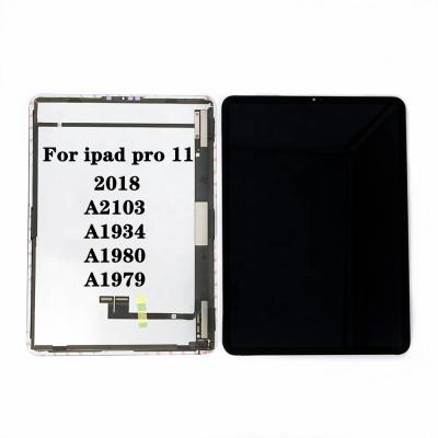 China Original LCD For Ipad pro 11 2018 A2103 A1934 A1980 A1979 LCD Touch Screen Display Digitizing Assembly Replacement Parts For iPad pro 11 for sale