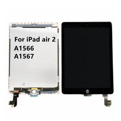 China Wholesale OEM Induction Sensor Flex Lcd With Touch Screen For Ipad Air 2 Screen Replacement A1566 A1567 Repair Parts For iPad Air 2 for sale